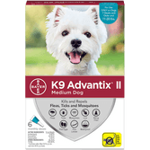 advantix medication box for medium dogs